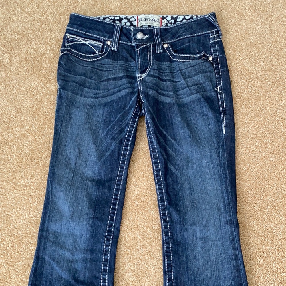 Ariat Women's Dark Blue Boot Cut Jeans
